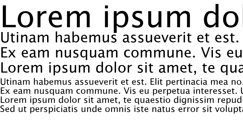 Sample of Saintgermain Sans