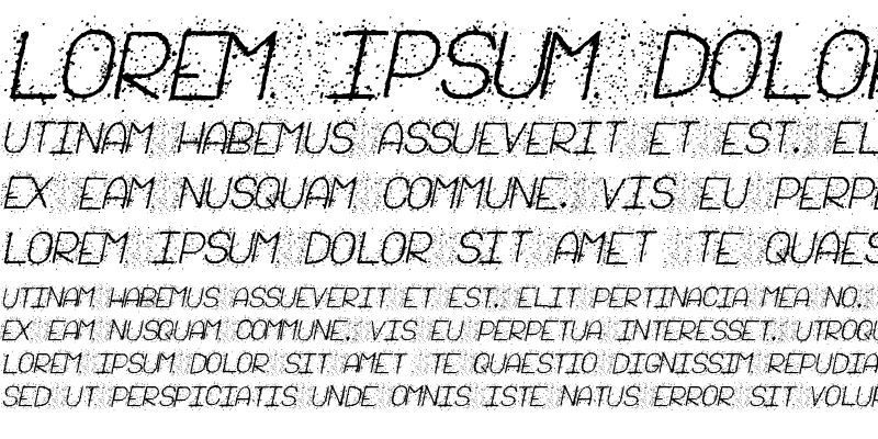 Sample of Salpicado St