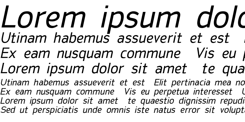 Sample of San Frediano Italic