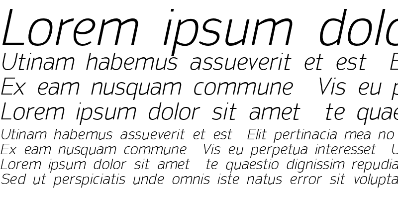 Sample of San Frediano Light Italic