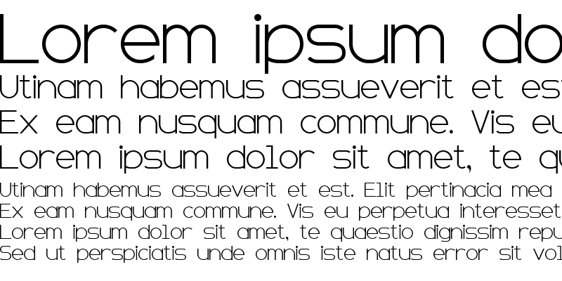 Sample of Sans Serif Plus 7