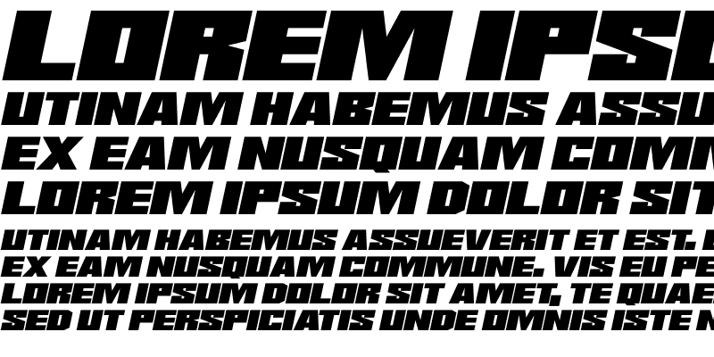 Sample of Saturn 3 Italic