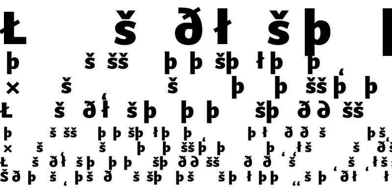 Sample of Scala Sans Black Exp