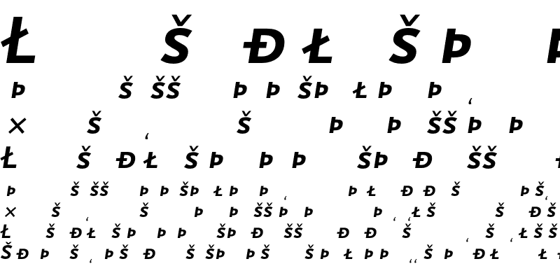Sample of Scala Sans Exp SC Bold Italic