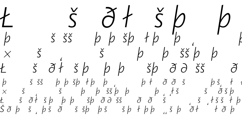 Sample of Scala Sans Light Italic