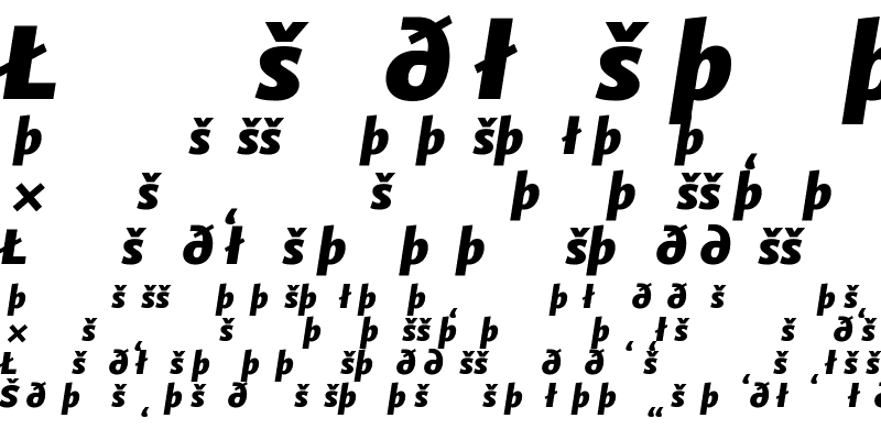 Sample of ScalaSans Exp Black Italic