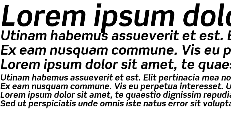 Sample of Scene Std Bold Italic