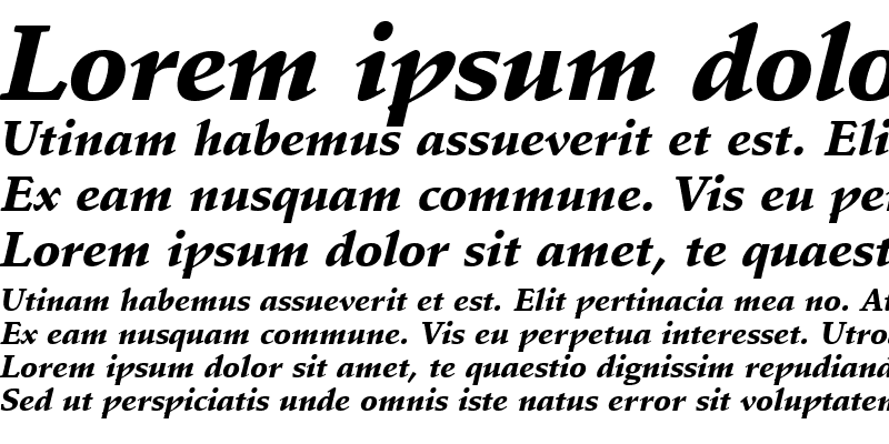 Sample of SchneidlerAmaTBla Italic