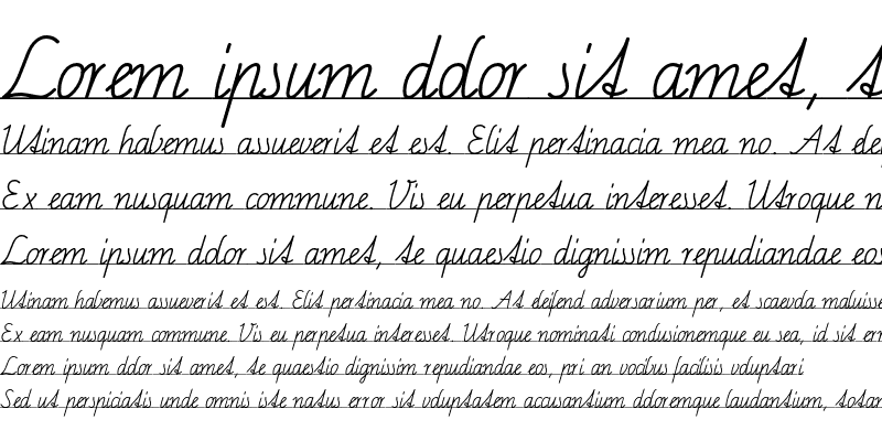 Sample of SchulschriftC-L1