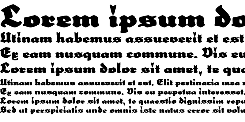 Sample of Schulze Werbekraft