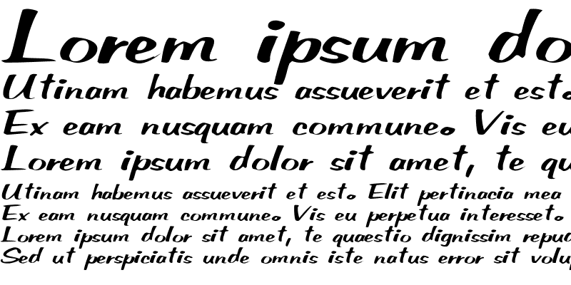 Sample of SeldaneScript Medium Italic