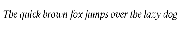 Preview of Semper Italic