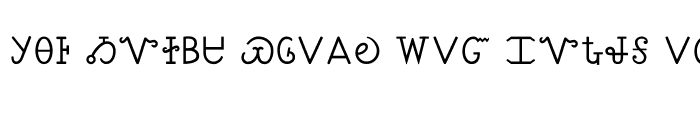 Preview of Sequoyah Regular