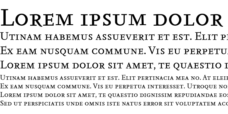 Sample of Seria-RegularCaps