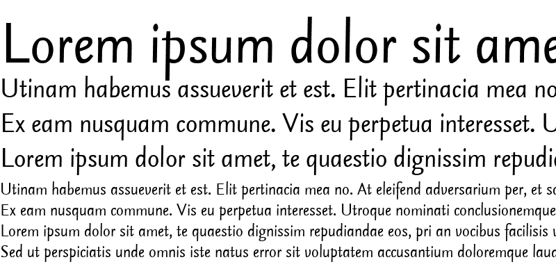 Sample of SeriaSansLf-Italic Italic