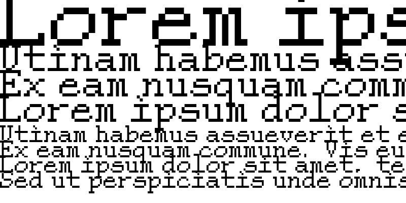 Sample of serif_v01