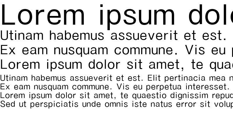 Sample of SeUtum Regular