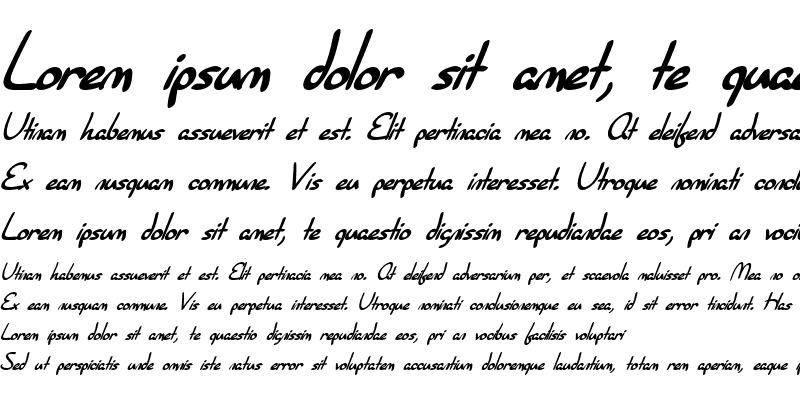 Sample of SF Burlington Script Bold Italic