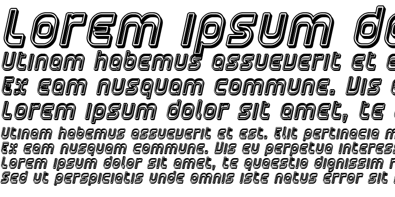 Sample of SF Plasmatica Open Italic