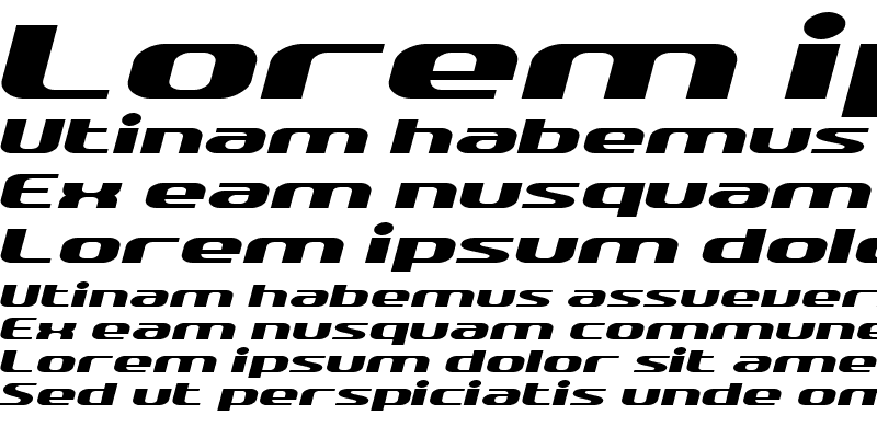 Sample of SF Quartzite Extended Italic