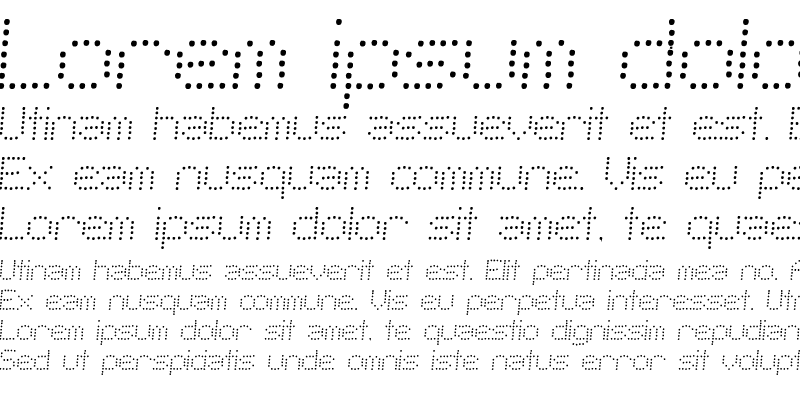 Sample of SF Telegraphic Light Italic