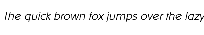 Preview of SharnayExtralight Italic