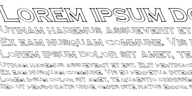 Sample of Sharp Serif 2 Regular