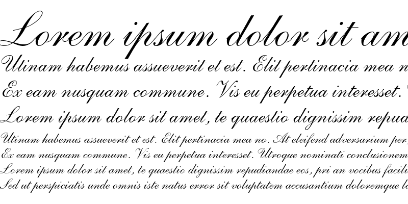 Sample of ShelleyAndanteScript