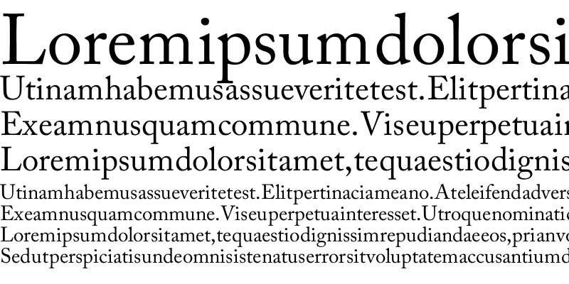Sample of Shifa Italic Unicode