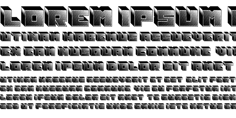 Sample of Shiny Blocks Regular