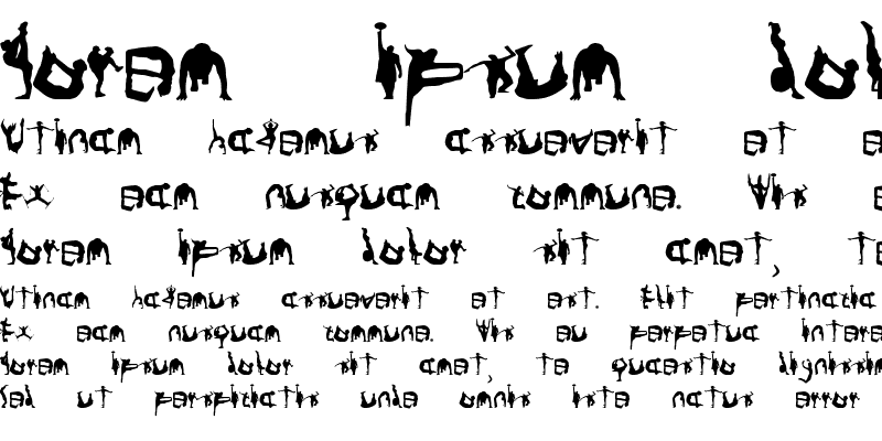 Sample of Silhouttes