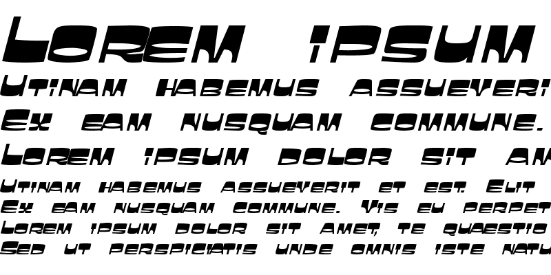 Sample of SimpsonSCapsSSK Italic