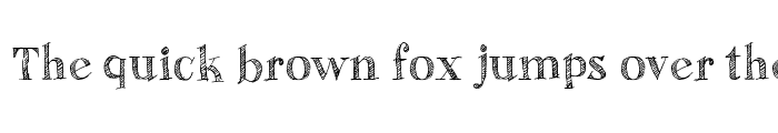 Preview of Sketch Fine Serif Regular