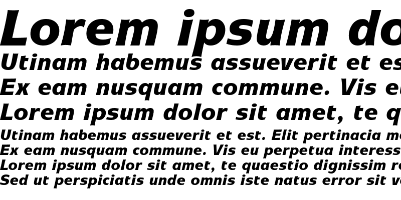 Sample of SkiptonBlackSSK Italic