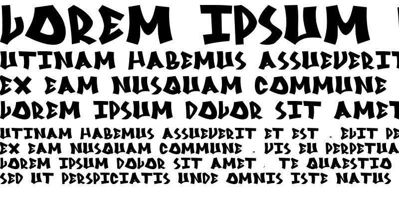 Sample of Skribe' Regular