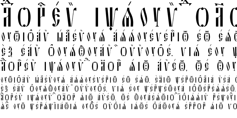 Sample of Slavjanic ieUcs