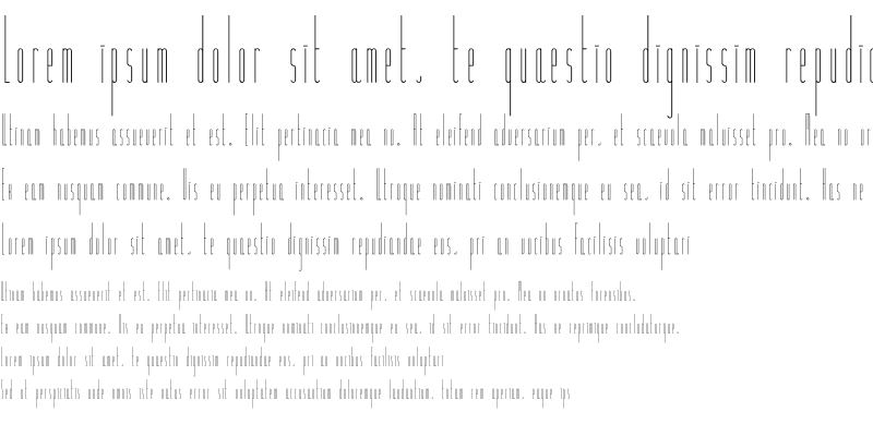 Sample of Slendergrey