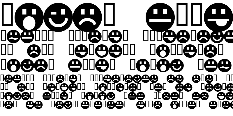 Sample of Smilies