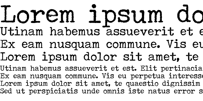 Sample of SmithyXT-Regular