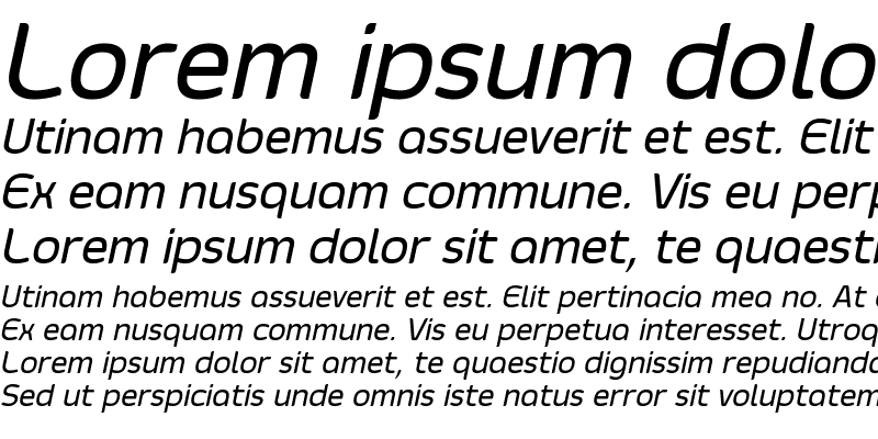 Sample of Smoolthan Medium-Italic
