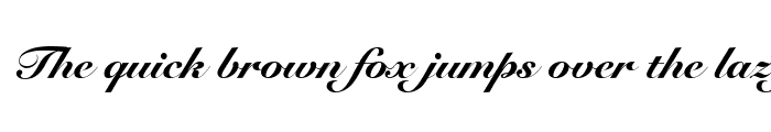 Preview of SnellRoundhand Script Bold Italic