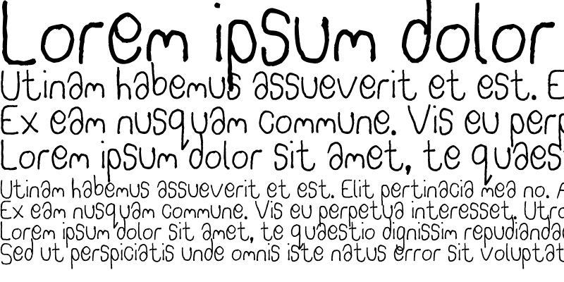 Sample of Somebercum Sans Serif Regular