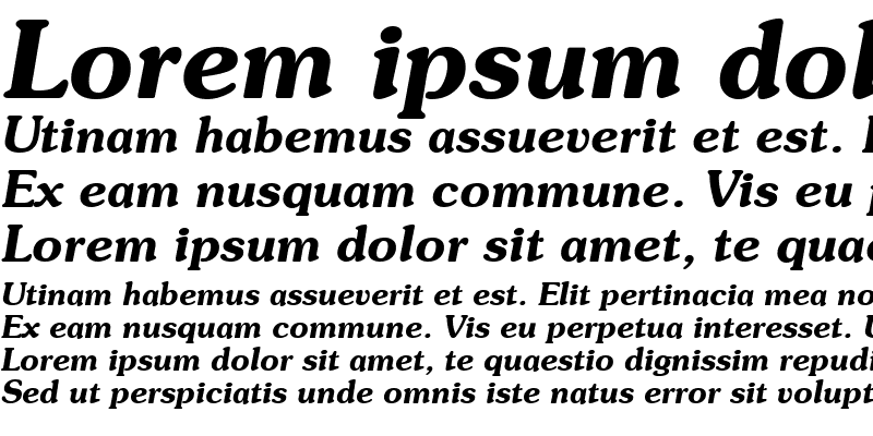 Sample of Souvienne Bold Italic