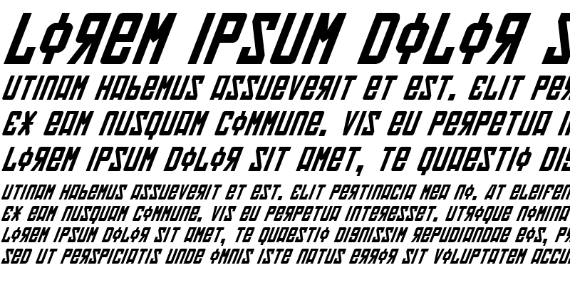 Sample of Soviet Italic