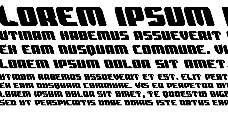 Sample of Spartaco Leftalic Italic