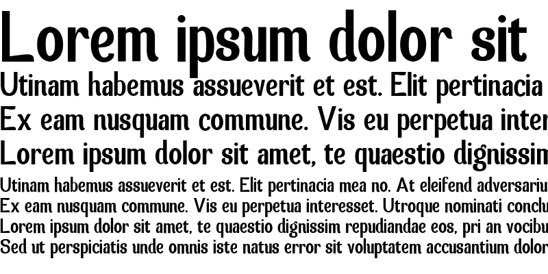 Sample of Spatha Sans