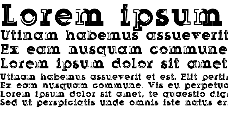 Sample of SqSerifThree