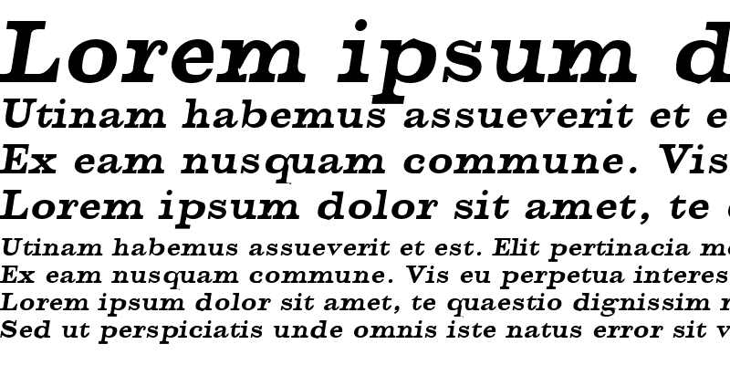 Sample of Squirt-Italic