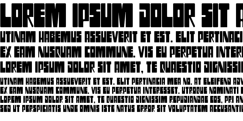 Sample of SS_Grogy Condensed Bold