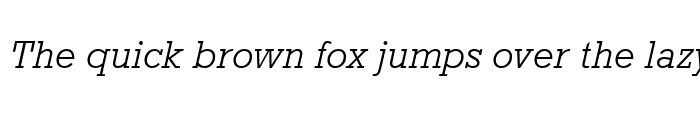 Preview of StaffordLH Italic